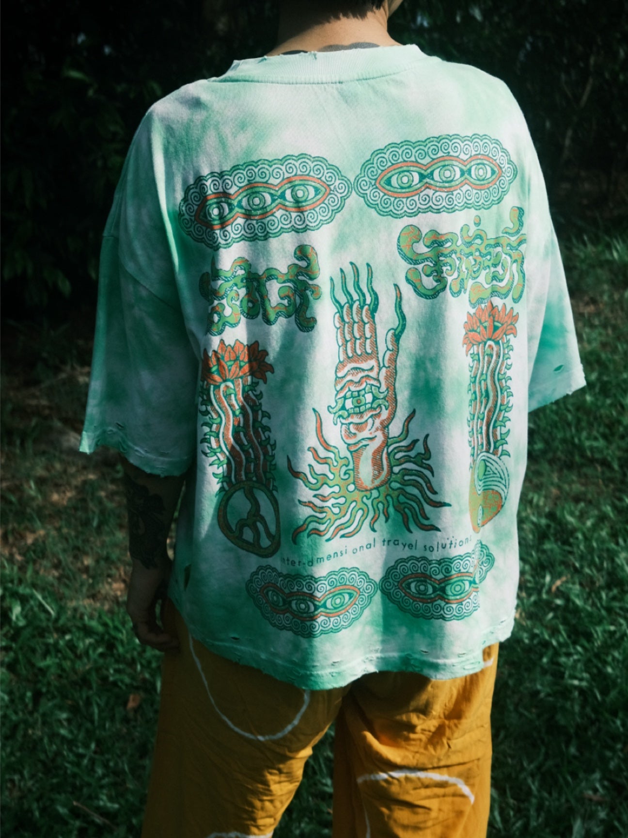 Travel Solutions Hippie Remix Tee