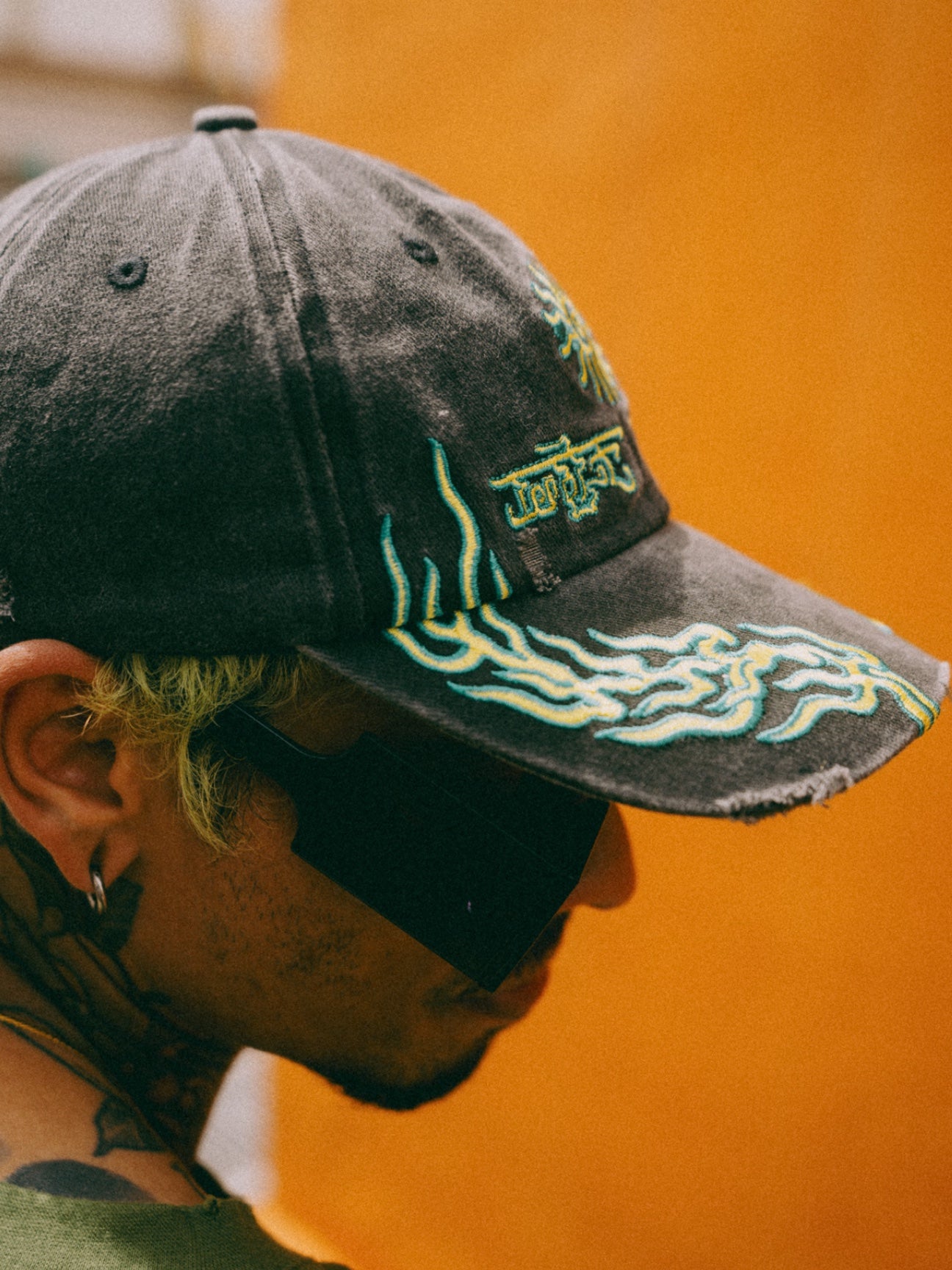 Cosmic Voyager Teal Cap