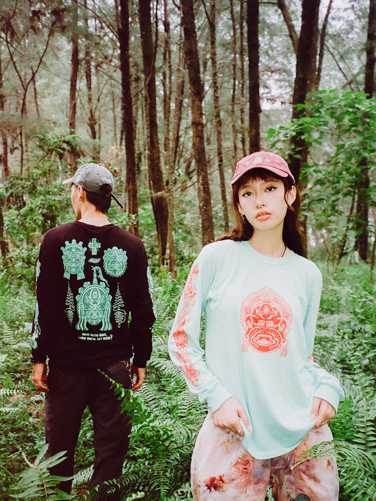 3rd Eye Vision Mint Long Sleeve Tee