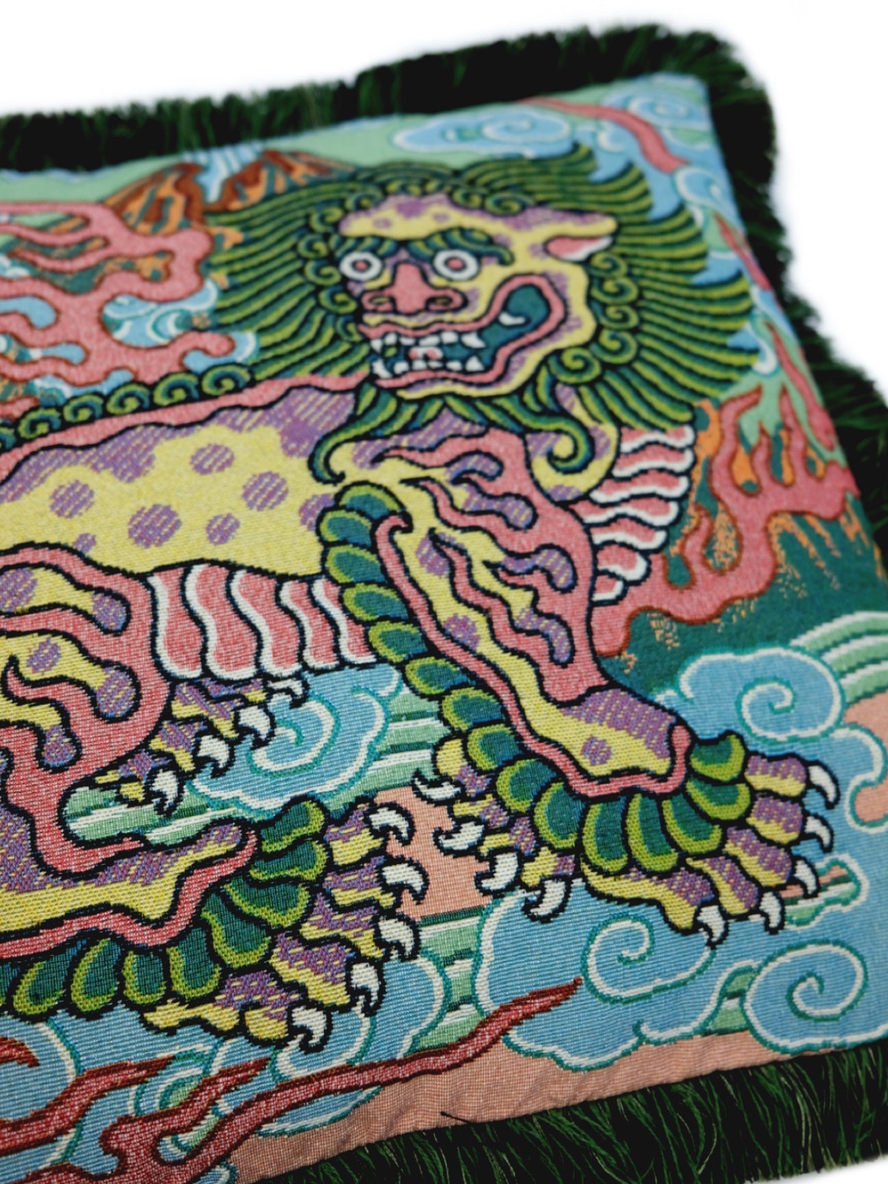 Karashishi Cushion Cover