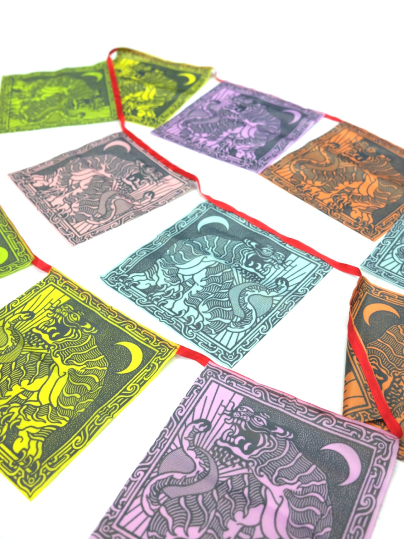 Tiger Prayer Flags