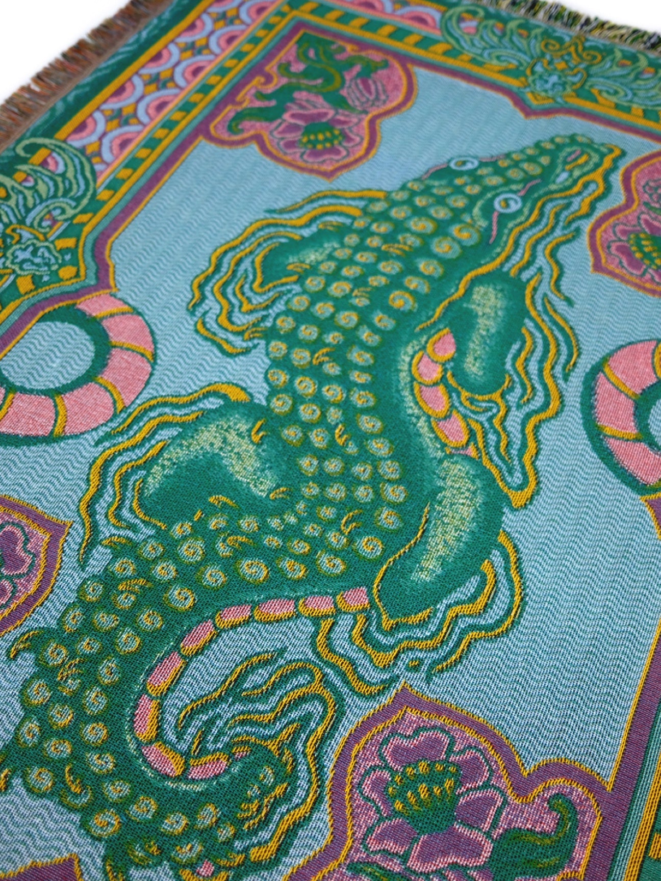 Crocodile in Pool Tapestry