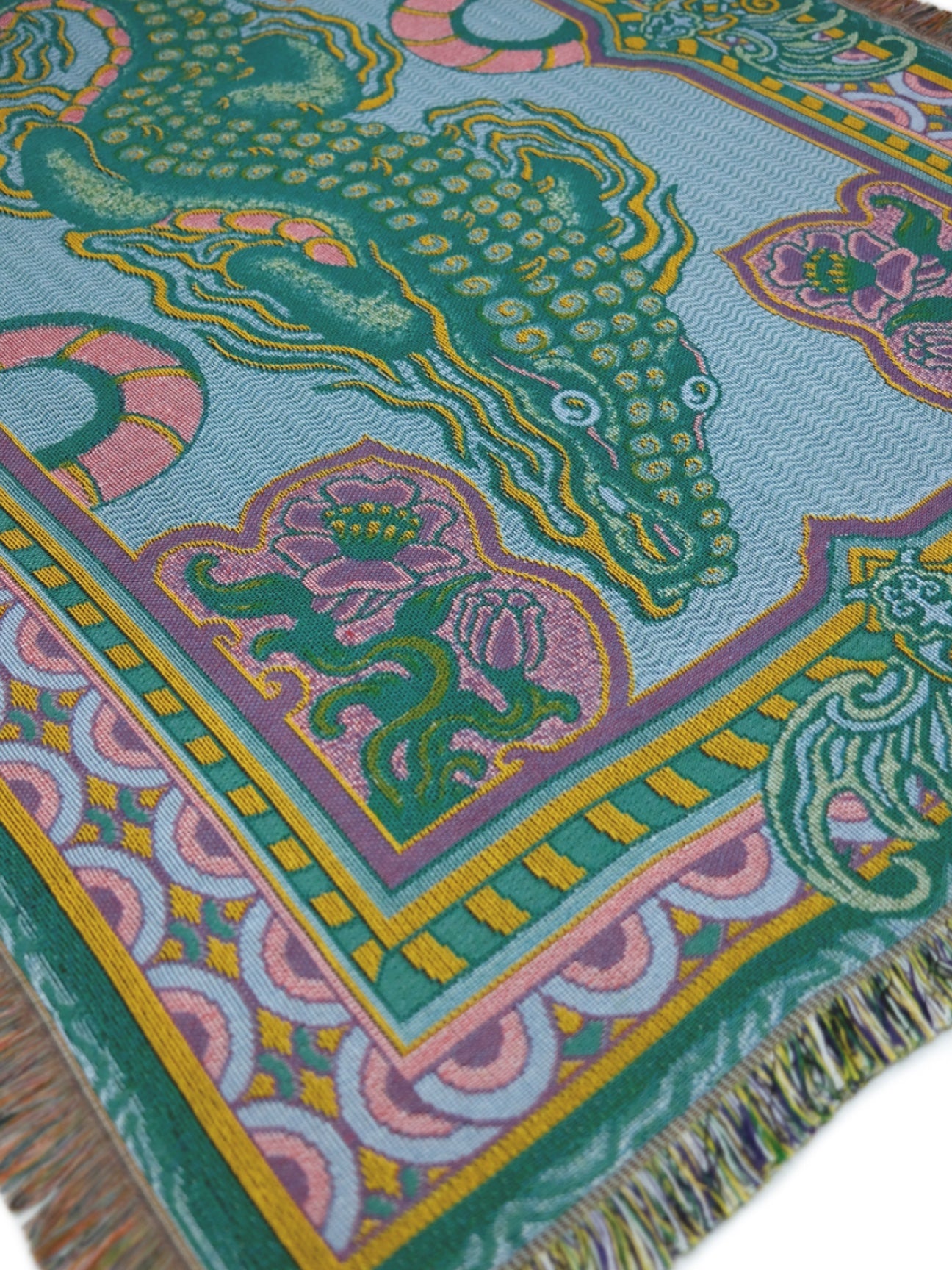 Crocodile in Pool Tapestry