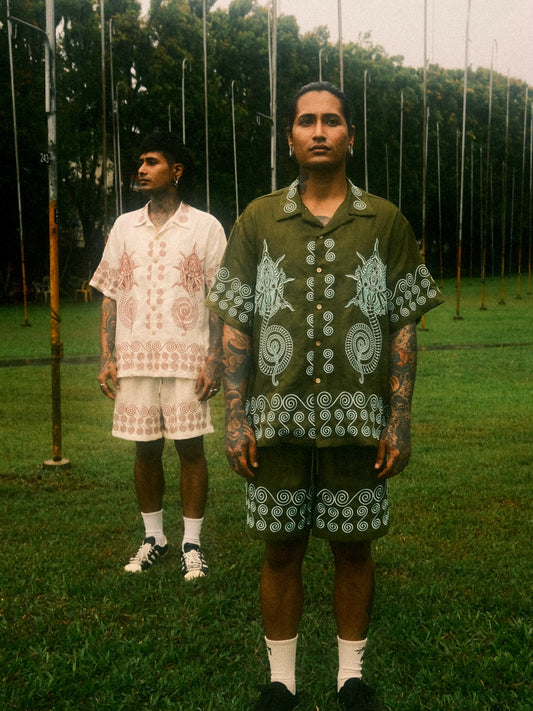 Naga Olive Lounge Set